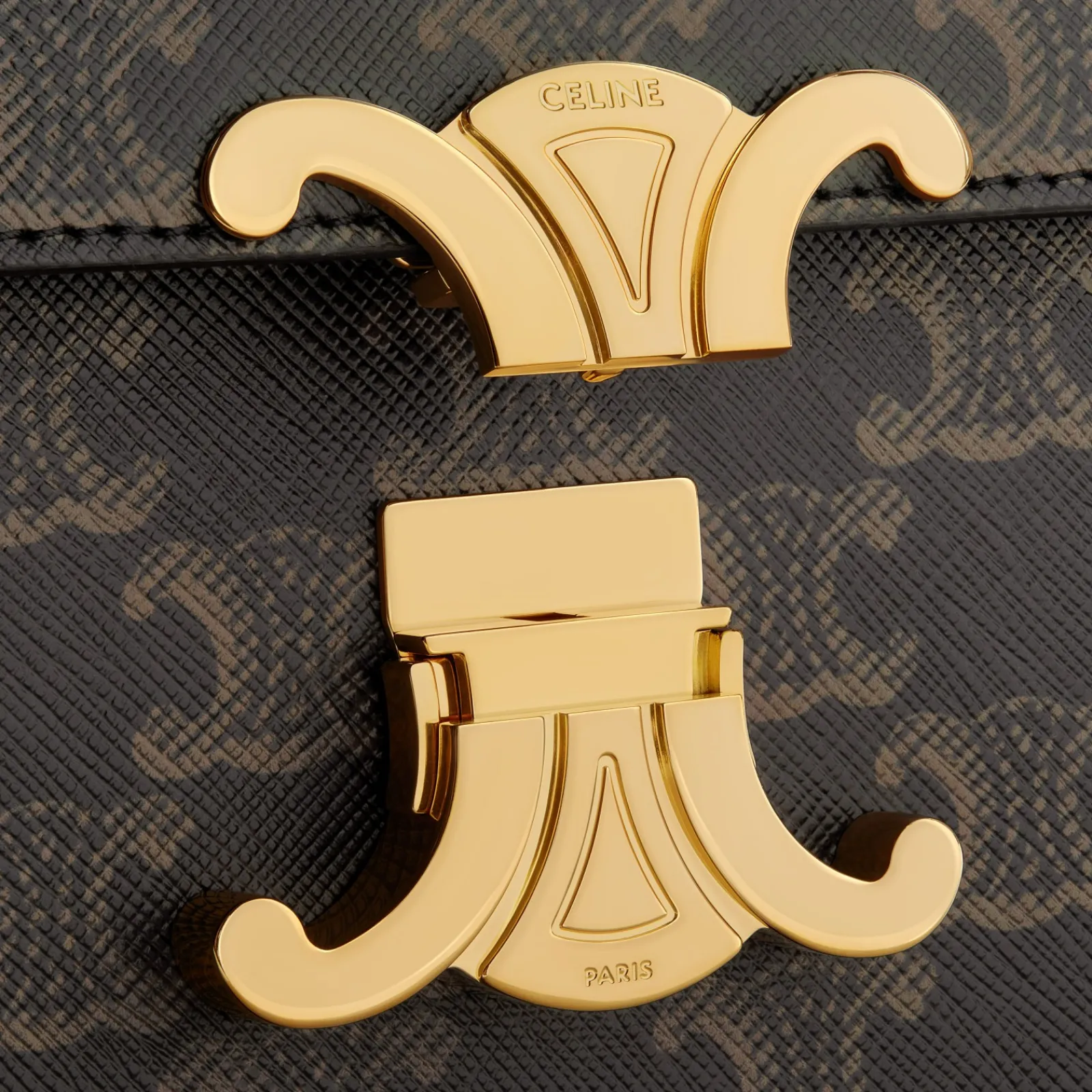 Hot CHAIN SHOULDER BAG CLAUDE in Triomphe canvas Women Triomphe Canvas | More Lines·Claude