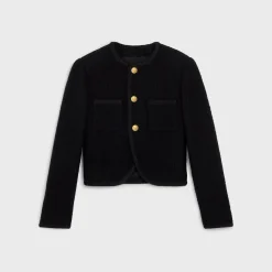 Online chasseur jacket in bouclé tweed Women Jackets