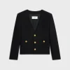 New chasseur jacket in cashmere flannel Women Jackets