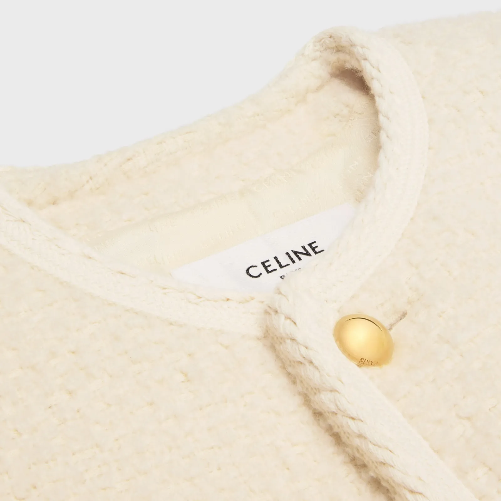Discount chelsea jacket in cashmere bouclette natté Women Jackets
