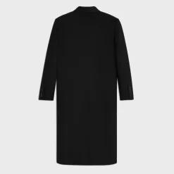 Fashion chesterfield coat in wool cloth Women Coats