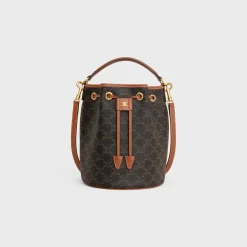 Online CLARA BAG in TRIOMPHE CANVAS & CALFSKIN Women Triomphe Canvas | More Lines·Other Lines