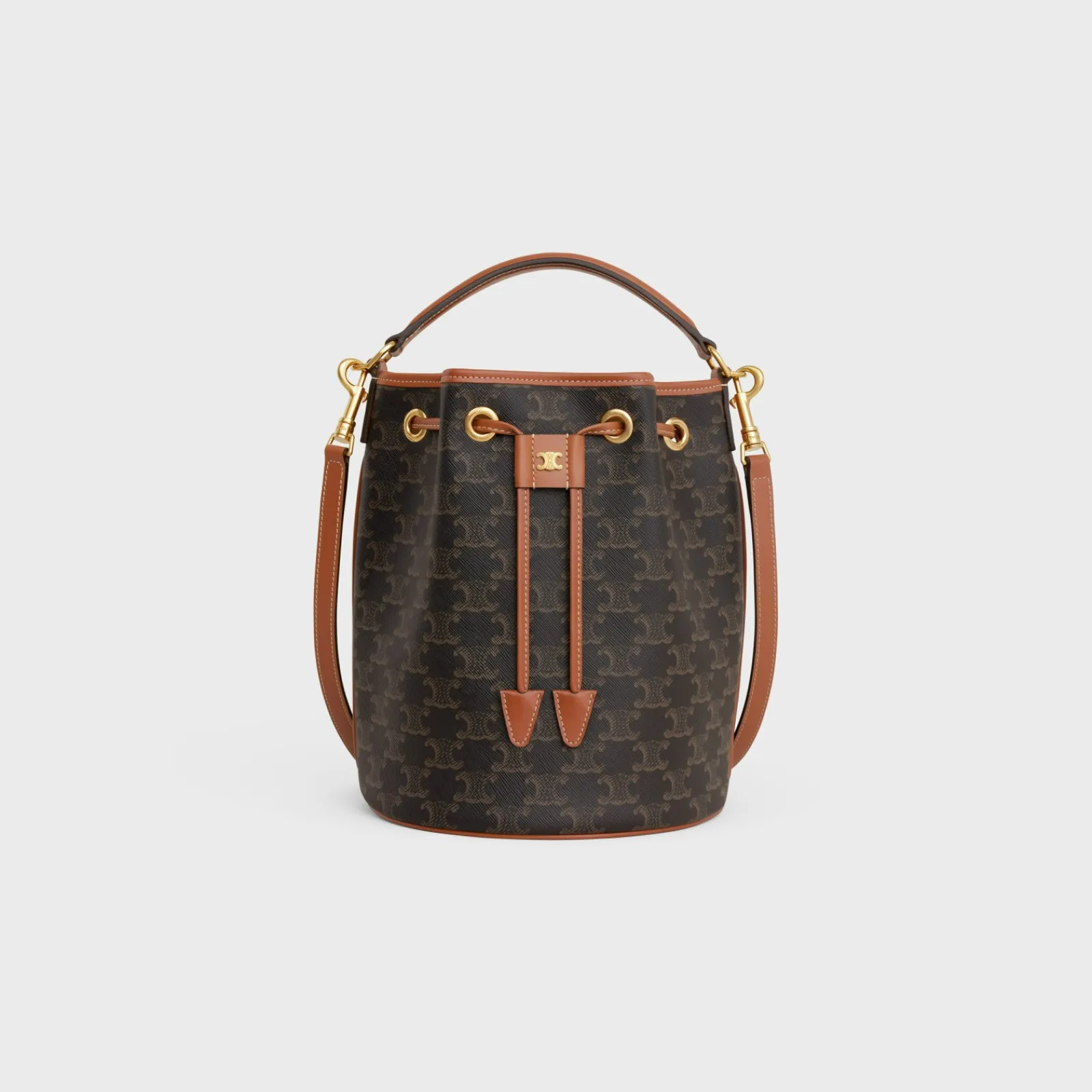 Online CLARA BAG in TRIOMPHE CANVAS & CALFSKIN Women Triomphe Canvas | More Lines·Other Lines