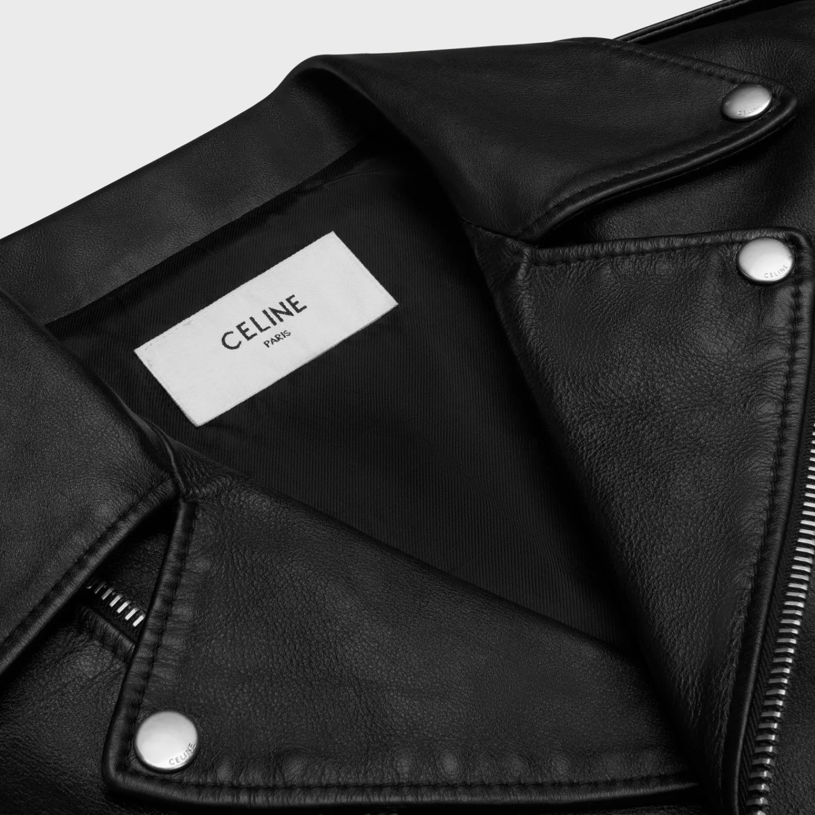 Discount classic biker jacket in calfskin Coats & Blousons | Leather