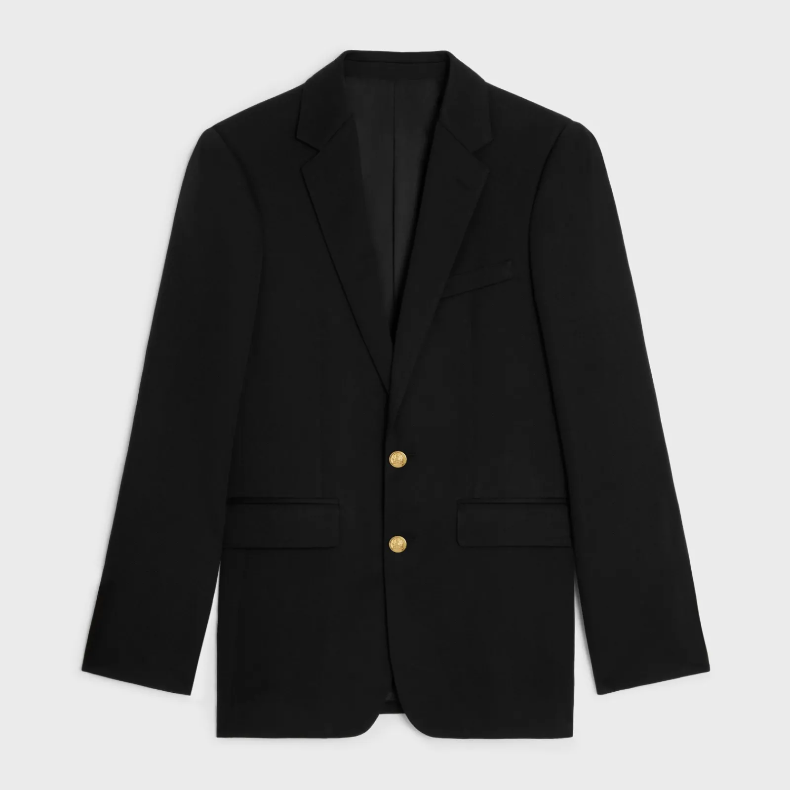 Sale classic jacket in diagonal wool Jackets & Trousers