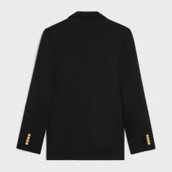 Sale classic jacket in diagonal wool Jackets & Trousers