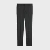 Outlet classic pants in striped flannel Jackets & Trousers