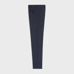 Outlet classic pants in striped cashmere wool Jackets & Trousers