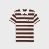 Clearance classic polo shirt in striped cotton jersey T-Shirts And Sweatshirts