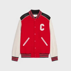 Online CLASSIC TEDDY JACKET IN TEXTU WOOL Coats & Blousons