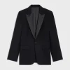 New classic tux jacket in grain de poudre Jackets & Trousers