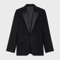 New classic tux jacket in grain de poudre Jackets & Trousers