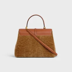 Outlet Classique 16 Bag in SHEARLING AND CALFSKIN Women 16 | Categories·Top-Handle Bags