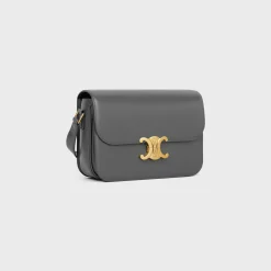 Online CLASSIQUE TRIOMPHE BAG in shiny calfskin Women Triomphe | Categories·Cross-Body Bags