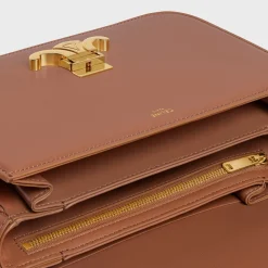 Clearance CLASSIQUE TRIOMPHE BAG in shiny calfskin Women Triomphe | Categories·Cross-Body Bags