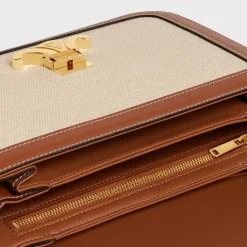 Discount Classique Triomphe Bag in TEXTILE AND CALFSKIN Women Triomphe | Categories·Cross-Body Bags