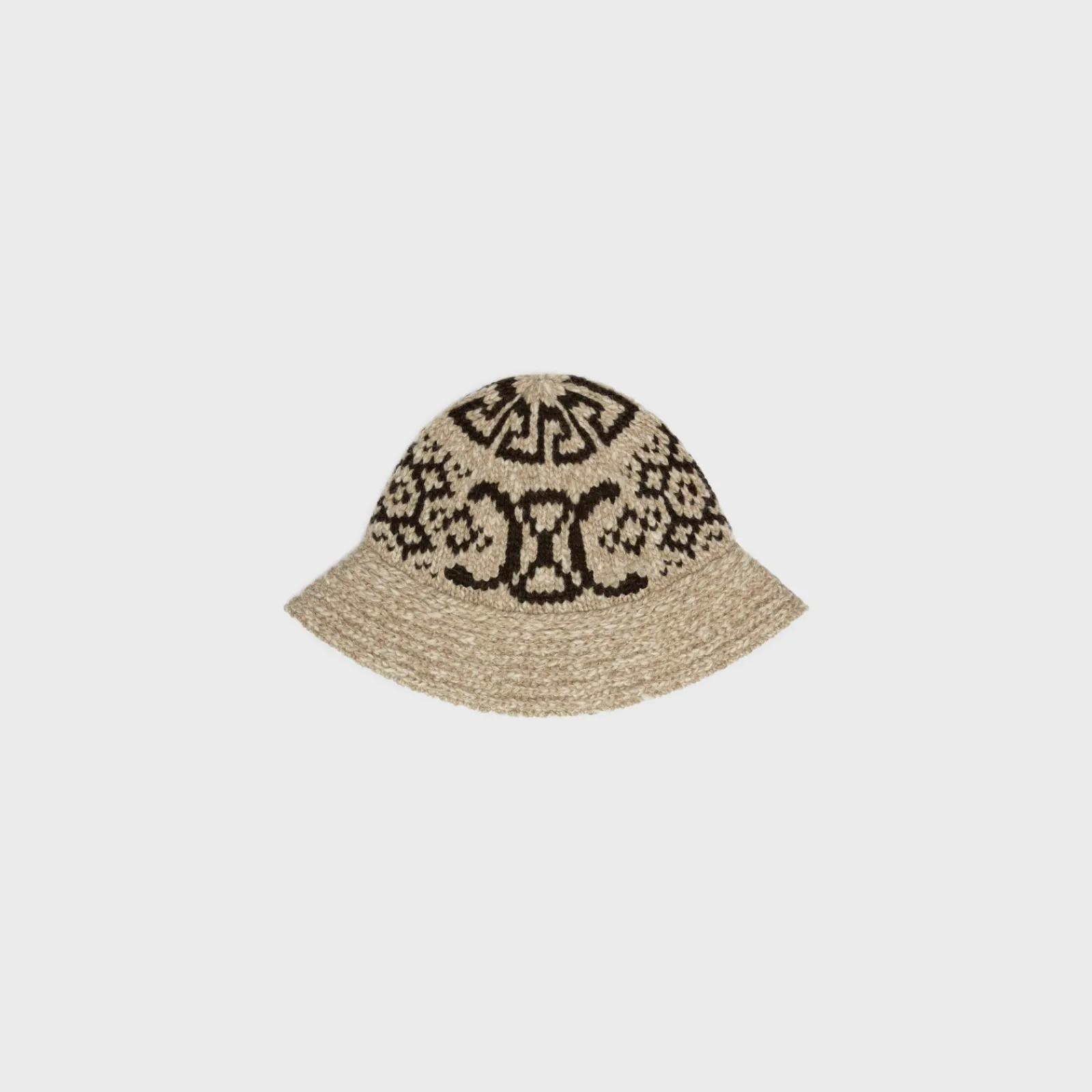 New cloche hat in triomphe fair isle wool Women Beanies And Scarves