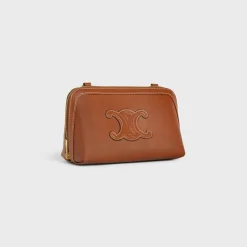 Fashion Clutch on Chain Cuir triomphe in smooth calfskin Women More Lines·Other Lines