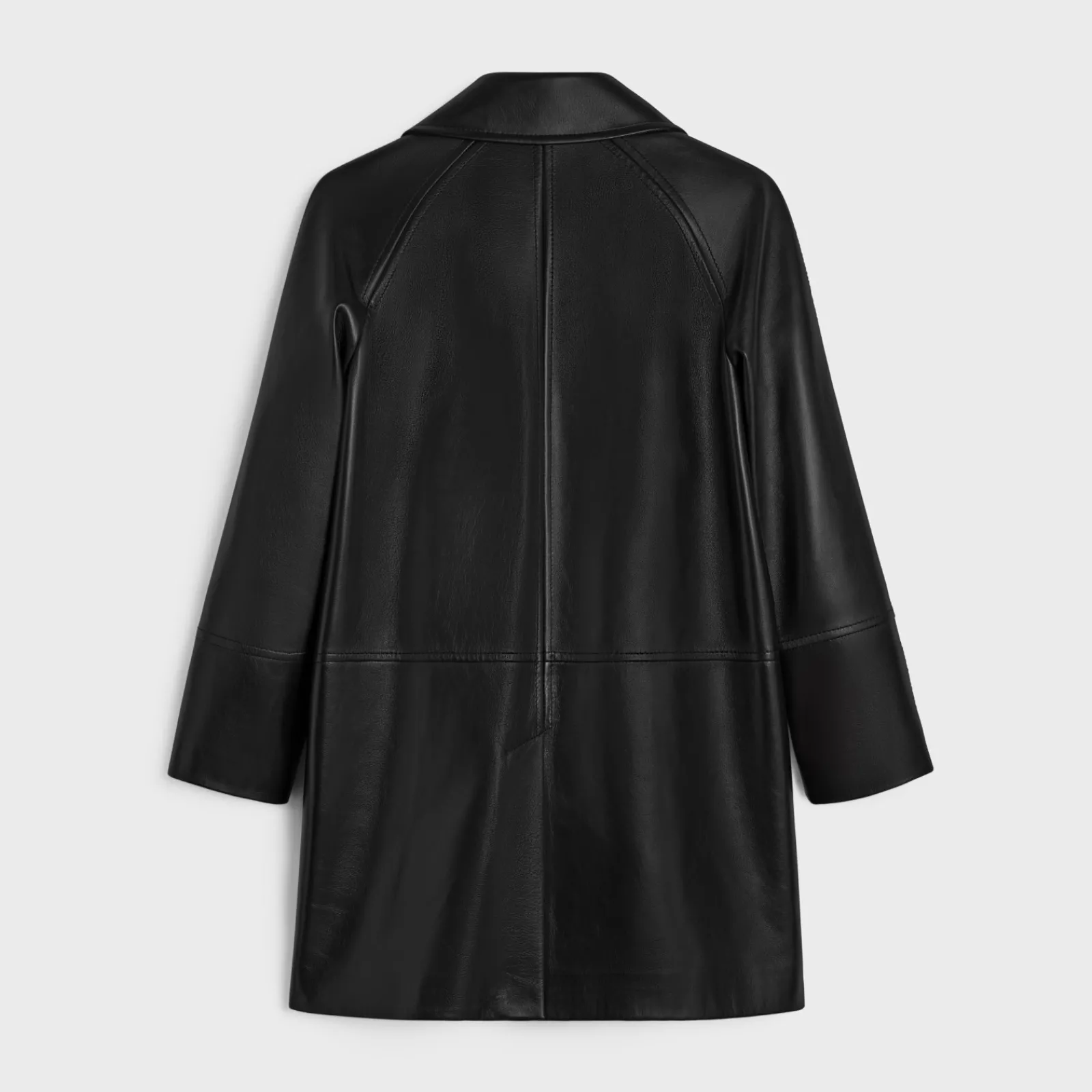 Discount coat with Claudine collar in soft lambskin Women Coats | Leather And Shearling