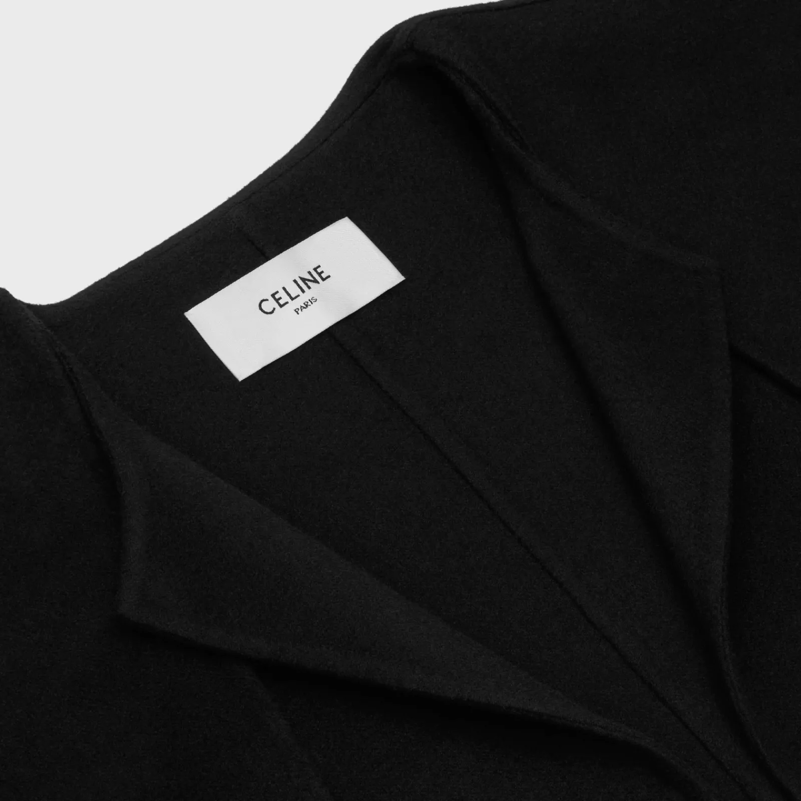 New Coat with pure collar in double face Cashmere Women Coats