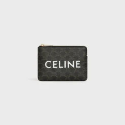 Hot Coin And Card Pouch in Triomphe Canvas Women Triomphe Canvas | Categories·Coin And Card Holders