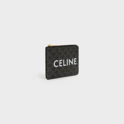 Hot Coin And Card Pouch in Triomphe Canvas Women Triomphe Canvas | Categories·Coin And Card Holders