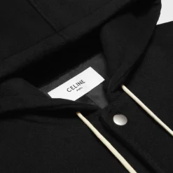 Outlet college long parka in double-face wool Coats & Blousons