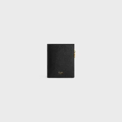 Discount COMPACT WALLET TRIOMPHE CHARMS in GRAINED CALFSKIN Women Triomphe | Categories·Wallets