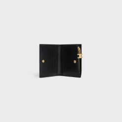 Online COMPACT WALLET TRIOMPHE CHARMS in SHINY CALFSKIN Women Triomphe | Categories·Wallets