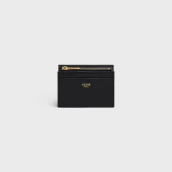 Fashion COMPACT WALLET WITH COIN TRIOMPHE in Shiny calfskin Women Triomphe | Categories·Wallets
