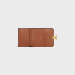 Sale COMPACT WALLET WITH COIN TRIOMPHE in triomphe canvas Women Triomphe Canvas | Categories·Wallets
