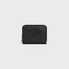 Online COMPACT ZIPPED WALLET CUIR TRIOMPHE IN SMOOTH CALFSKIN Women More Lines·Cuir Triomphe | Categories·Wallets