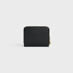 Online COMPACT ZIPPED WALLET CUIR TRIOMPHE IN SMOOTH CALFSKIN Women More Lines·Cuir Triomphe | Categories·Wallets