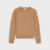 Best crew neck sweater in heritage cashmere Women Knitwear