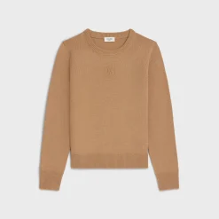Best crew neck sweater in heritage cashmere Women Knitwear