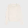 Online Crew neck sweater in heritage cashmere Women Knitwear