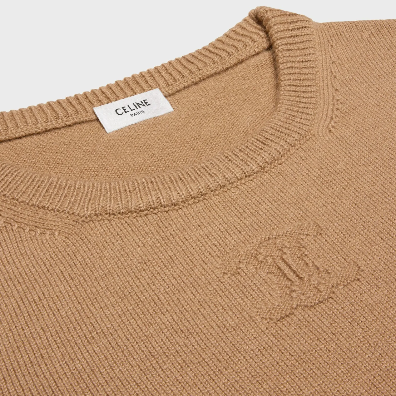 Best crew neck sweater in heritage cashmere Women Knitwear