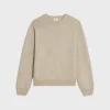 Sale crew neck sweater in Scottish cashmere Knitwear