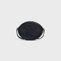 Online CROSSBODY OVAL PURSE cuir triomphe in Smooth calfskin Women More Lines·Other Lines