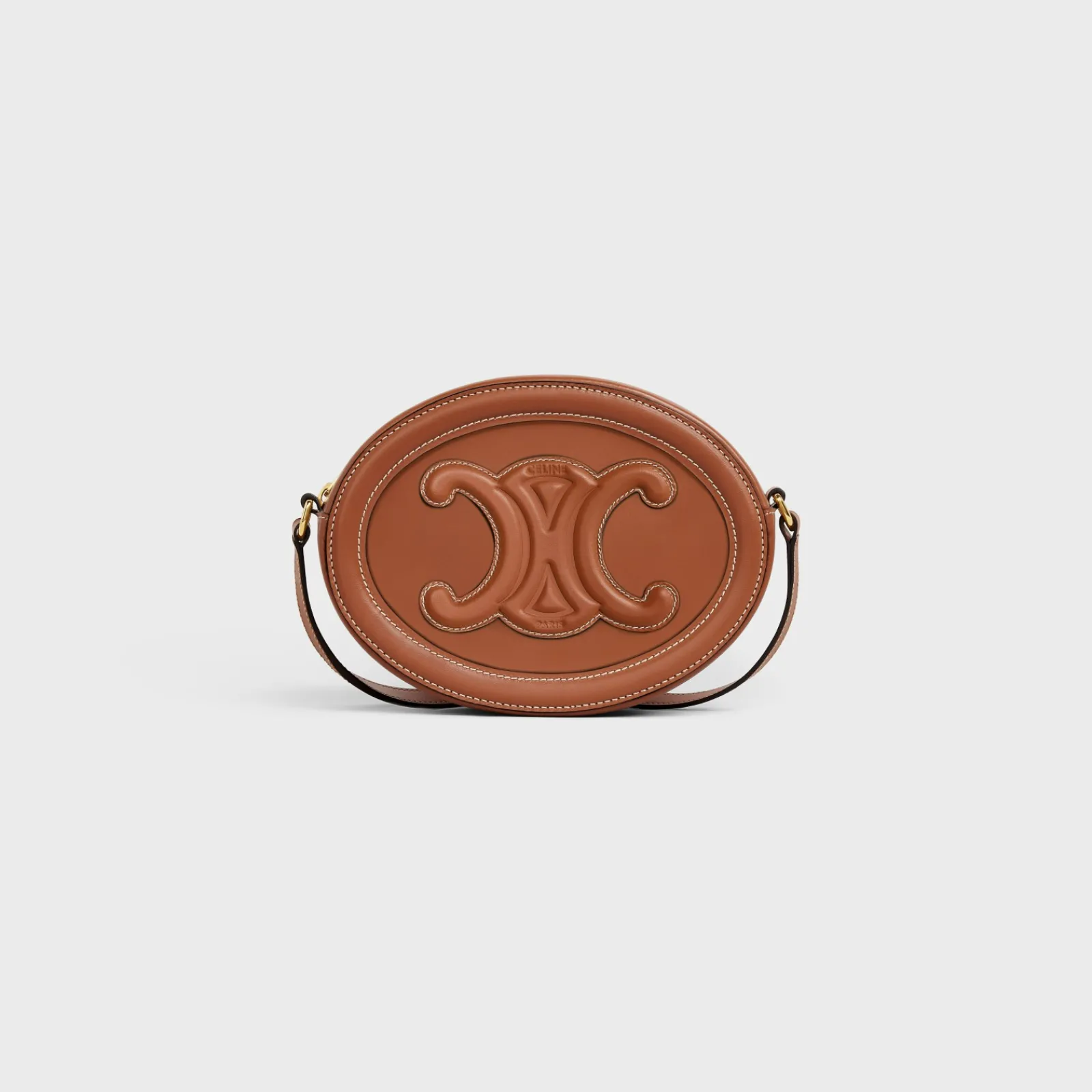 Sale CROSSBODY OVAL PURSE cuir triomphe in Smooth calfskin Women More Lines·Other Lines