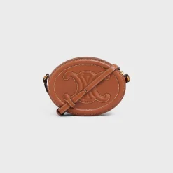Sale CROSSBODY OVAL PURSE cuir triomphe in Smooth calfskin Women More Lines·Other Lines