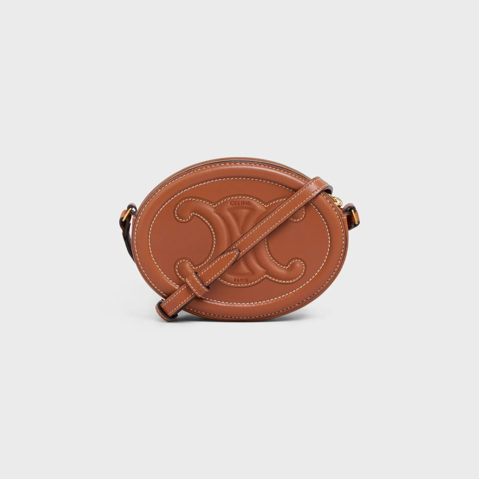 Sale CROSSBODY OVAL PURSE cuir triomphe in Smooth calfskin Women More Lines·Other Lines
