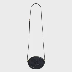 Online CROSSBODY OVAL PURSE cuir triomphe in Smooth calfskin Women More Lines·Other Lines