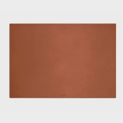 Hot Desk Pad in Natural Calfskin Stationery