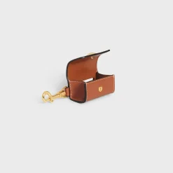 Outlet DOG BAGS HOLDER IN SMOOTH CALFSKIN WITH PYRAMID STUDS Dog Accessories