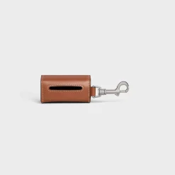 New Dog Bags Holder in Smooth Calfskin Dog Accessories