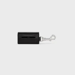 Outlet Dog Bags Holder in Smooth Calfskin Dog Accessories