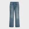 Fashion DYLAN FLARED JEANS WITH SIGNATURE IN UNION WASH DENIM Women Pants And Shorts | Denim