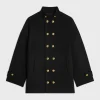 Hot egg coat in double face wool Women Coats