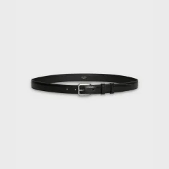 Discount Elegant Belt with Square Buckle in Lizard embossed calfskin Belts